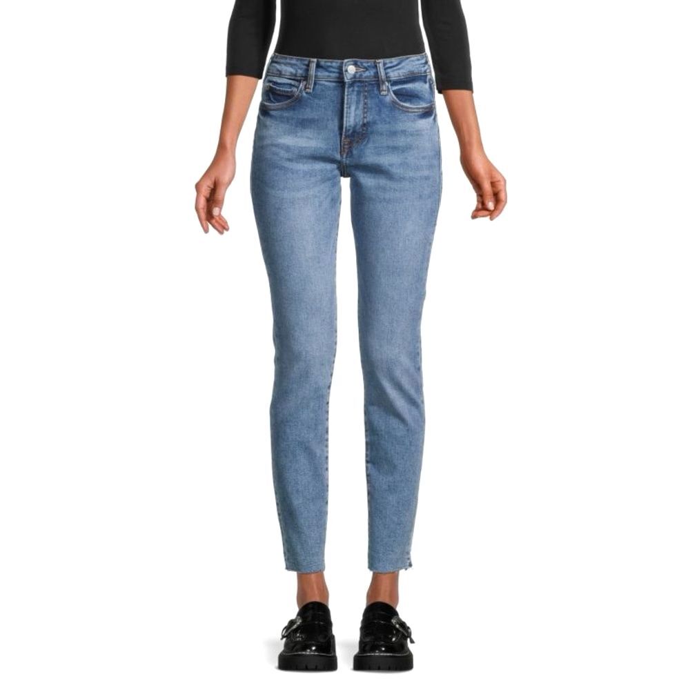 NWT True Religion Colette Slim Straight Jeans in Light Breaker Wash Size 30 | 10